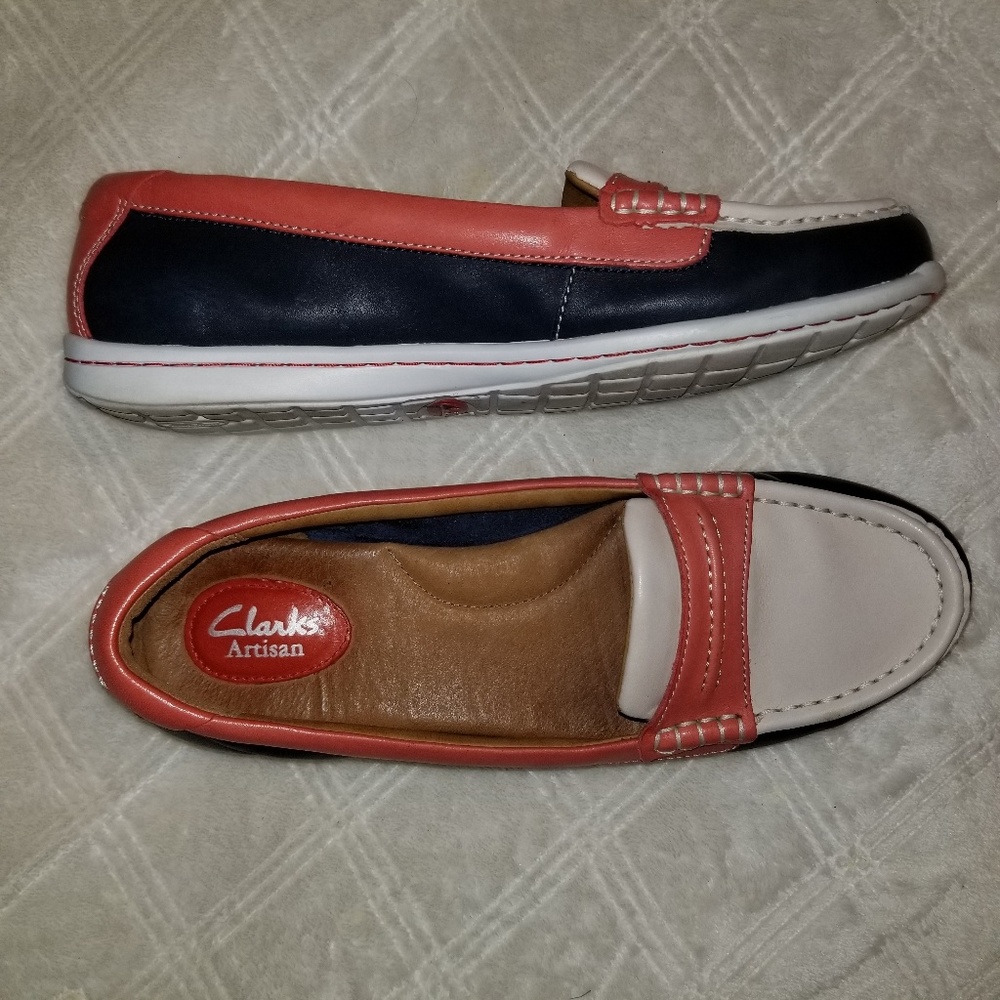 CLARK'S Artisan Soft Leather Moccasins 7.5